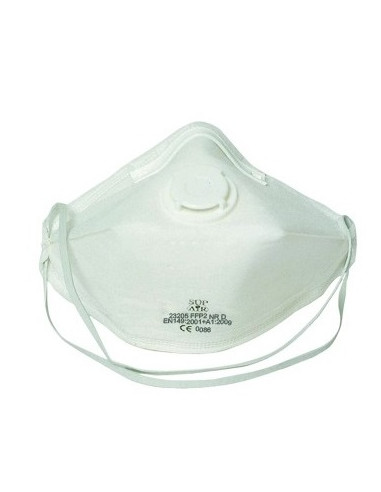 Masques d'hygiène jetable en papier blanc - Flo