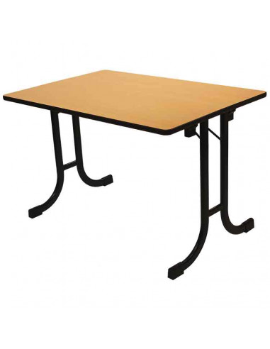 Table pliante de collectivité, table plastique pliante, table